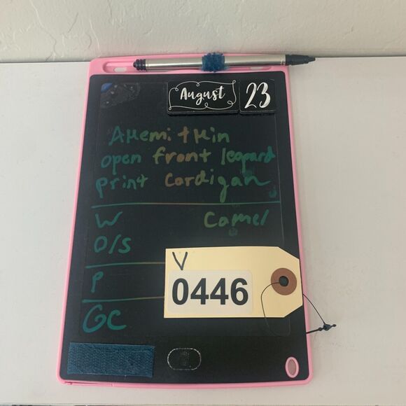 Akemi + Kin Hadley Knit Kimono Womens One Size Camel Open Front Ribbed Sleeves - Picture 12 of 14